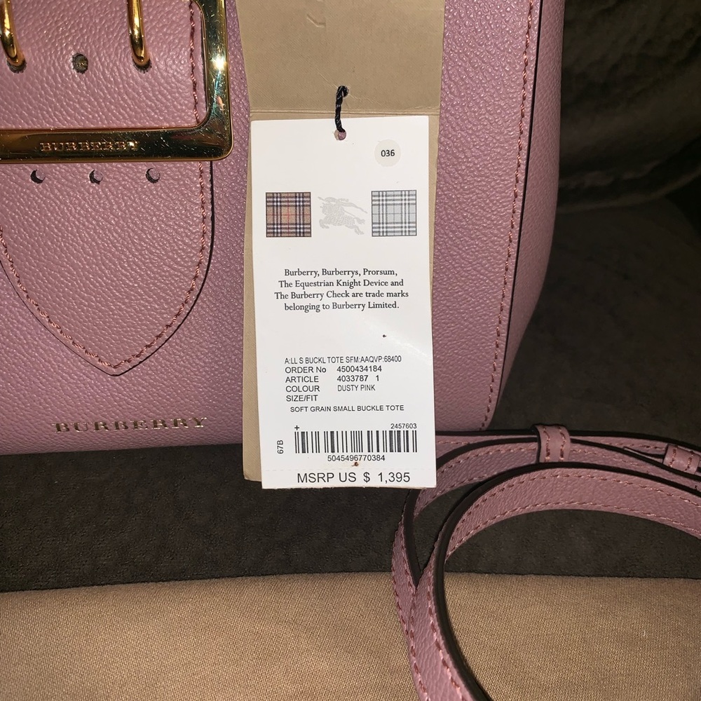 Burberry small buckle tote - Picture 8 of 8